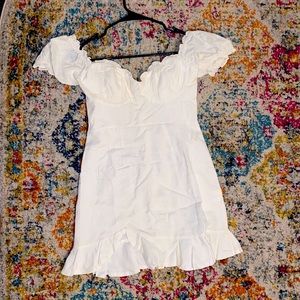 Hello Molly “All I Need is You” dress in White
